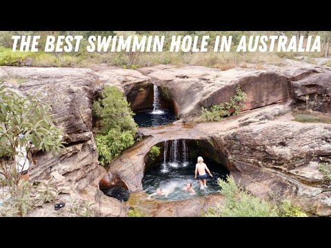 THE BEST SWIMMING HOLE & WATERFALL IN AUSTRALIA 😎👍 We reckon it is!!