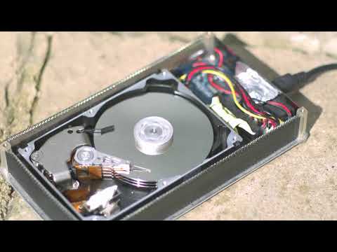 How a Hard Drive works in Slow Motion   The Slow Mo Guys