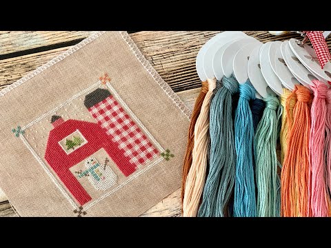 Flosstube #13 - Finishes - Christmas/Winter Stitching and Two new SAL's!!