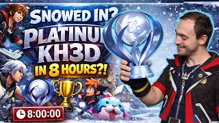 Snowed In? Can I Platinum KH3D in 8 Hours? ❄️🎮🏆