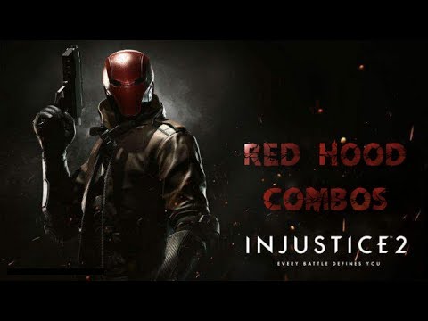 Injustice 2 - Red Hood New HIGH DAMAGE Optimized Combos (Inputs in Description)