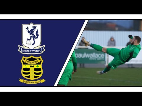 Cheshunt 2-3 Enfield Town | Match Highlights