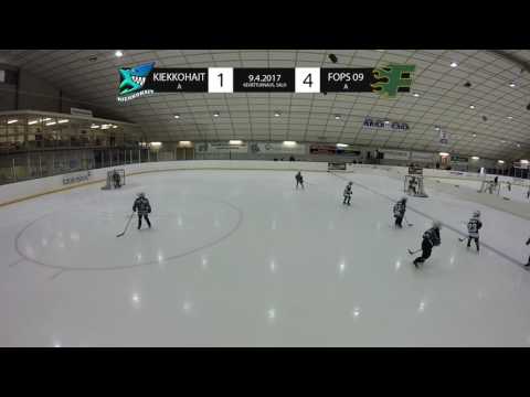 9.4.2017 ALKUSARJA kevätturnaus, Salo. Kiekkohait 09 A -  FoPS 09 A