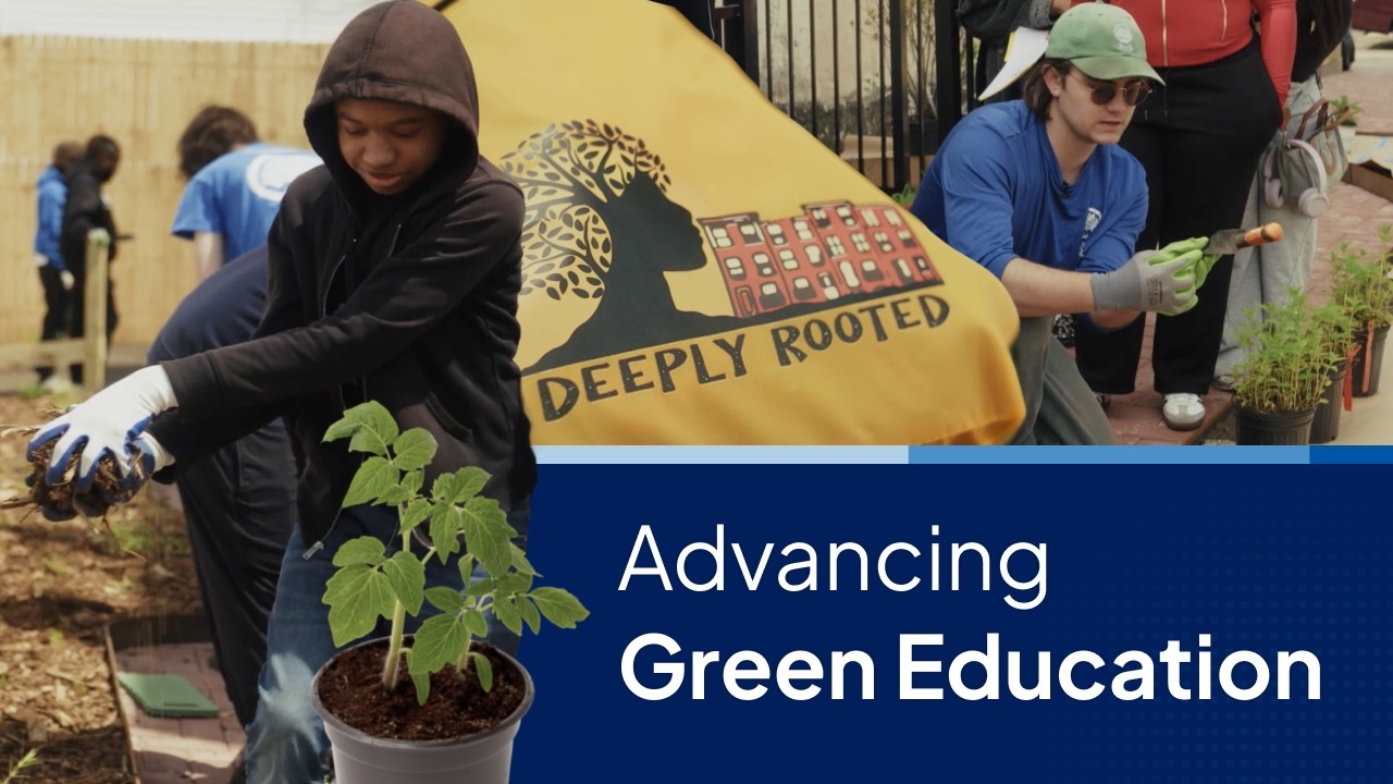 Watch video titled Planting Seeds, Growing Leaders on YouTube