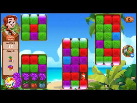 Lost Island Blast Adventure Level 1658 - NO BOOSTERS 🏝️ | SKILLGAMING ✔️