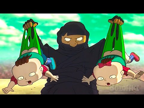 The Rugrats VS Ninjas | Rugrats in Paris | CLIP