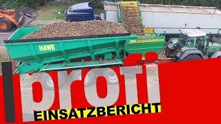Kartoffel-Überladewagen von Hawe