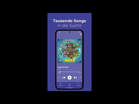 KIMMA (Android Version) – Die erste legale Musikstreaming-App für Kitas