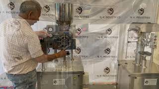 Semi Automatic Injectable Dry Powder Filling Machine