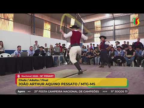 Final Chula Adulta | Bruno Sander X João Arthur | 16º FENART - Cristalina/GO
