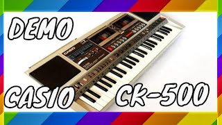 Video thumbnail for *DEMO - CASIO CK - 500 by Fernando Costalonga - Keyboards, Synthesizers...
