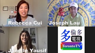 Interview with China&#39;s TorontoTv channel - Janelle Yausif