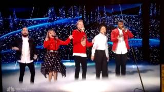 Pentatonix Sings "Merry Christmas Happy Holidays" On American's Got Talent 2016