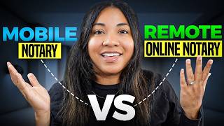 Mobile Notary vs Remote Online Notary 2026 | Pros, Cons & Which Makes More Money