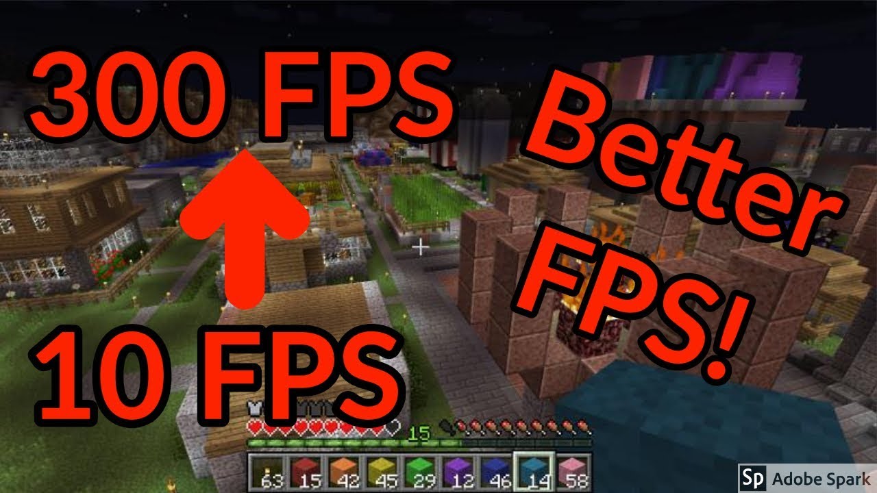 Why is Minecraft FPS so low? More REF