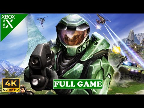 HALO Combat Evolved FULL GAME Gameplay Walkthrough - No Commentary