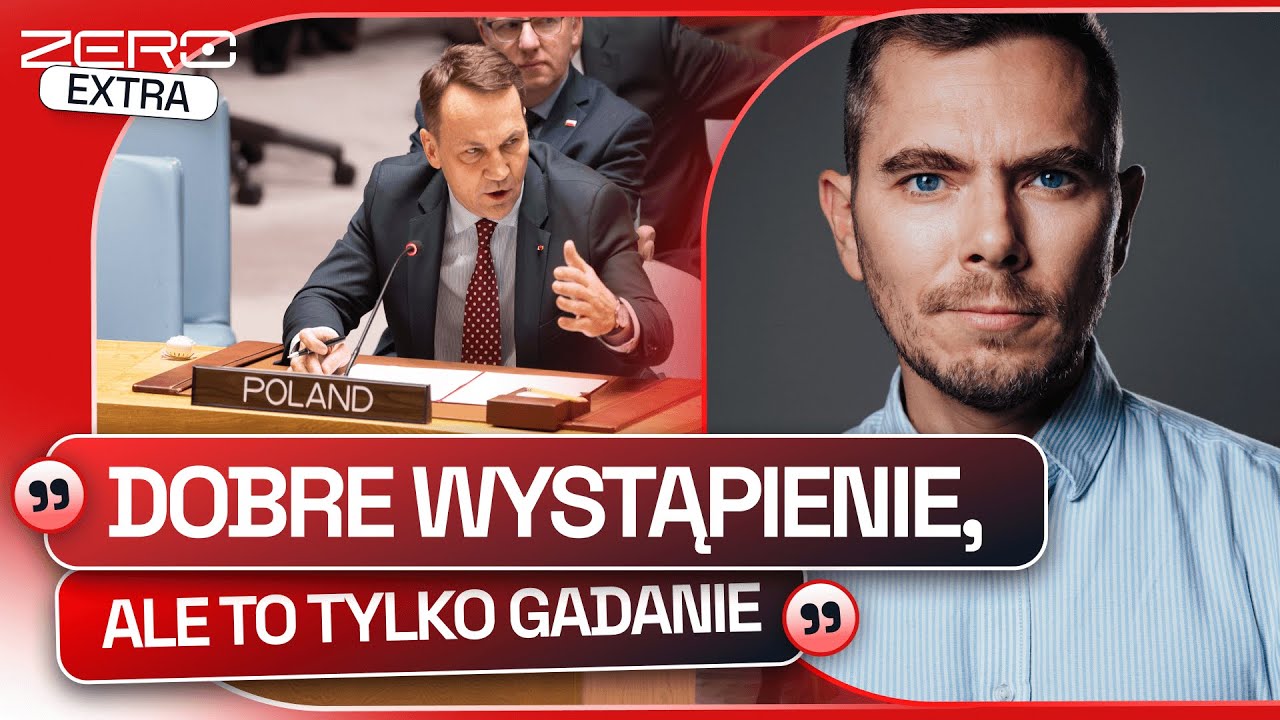 PIOTR ZYCHOWICZ OCENIA RADOSŁAWA SIKORSKIEGO I JEGO WYSTĄPIENIA
