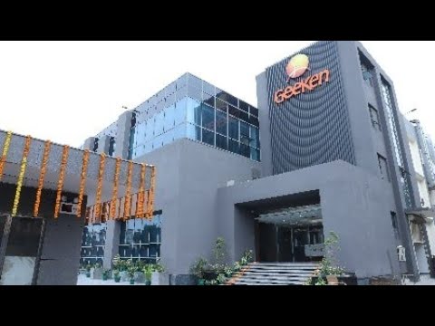 Leather Geeken GP-105 High Back Executive Office Chair, Fixed Arm, Brown