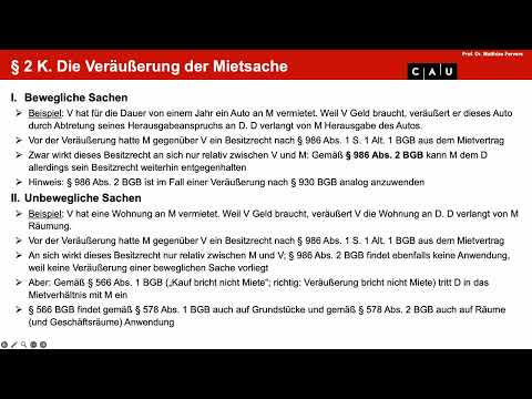 Examenskurs Schuldrecht BT – Folge 13 (MietR: Mieterhöhung, Verbraucherwiderruf)