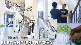 Must See ✨ GLAMOROUS ENTRYWAY DECOR 2022 | DECORATE WITH ME | HOME REFRESH