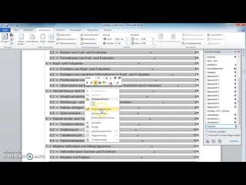 Formatierung einer wissenschaftlichen Arbeit mit Word 2013 einfach erklärt