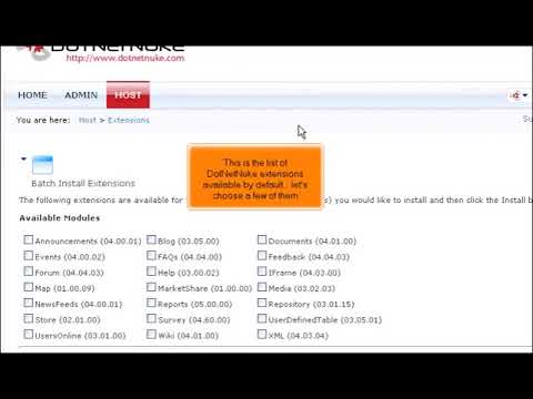 How to install an additional blog module in DotNetNuke