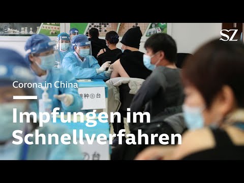 Corona in China: Impfungen im Schnellverfahren