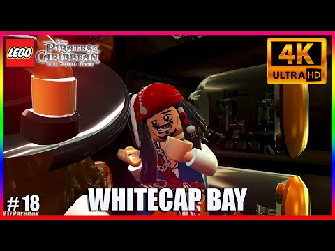 PART 18 | Whitecap Bay | Lego Pirates Of The Caribbean Walkthrough [PC 4K No Commentary]