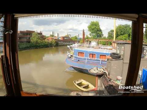 Dutch Barge 27m with London mooring  - Boatshed - Boat Ref#313752