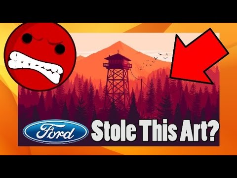 Ford Steals Game Developer's "Fire Watch" Game Picture?!