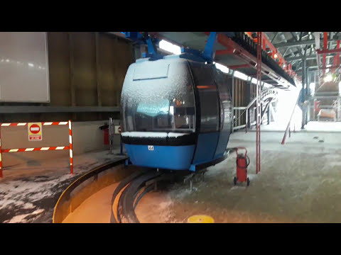 Andorra ski resort in the Cortals de Encamp in winter and ski season