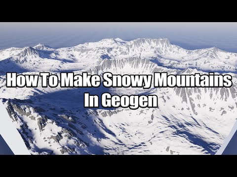 How To Make Mountains In GeoGen Tutorial
