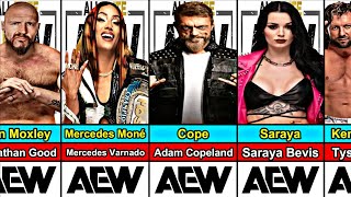 AEW Full Roster & Real Names in 2025