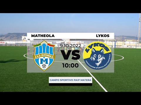 U15 Highlights Matheola - Lykos 8.10.2022 Risultato finale 1-2
