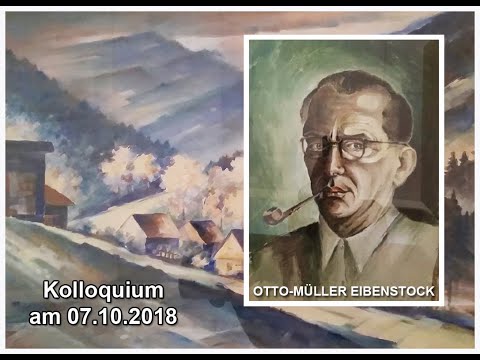 Otto Müller Eibenstock - Kolloquium am 07.10.2018