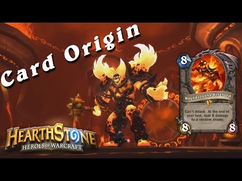 Ragnaros Card Origin -Hearthstone✔