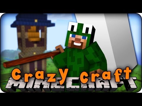 Minecraft Mods - CRAZY CRAFT 2.0 - Ep # 65 'BEST WEAPON EVER!!' (Superhero Mod)