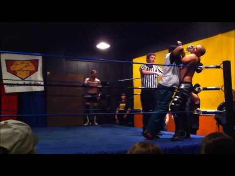 Wes Adams & "Krimsynn" Reggie Matthews vs. Lukas Frost & Kool Jay Steele - PowerSlam Productions