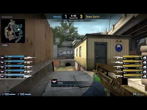 CS:GO POV Demo Heroic refrezh (26/12) vs Spirit (de_overpass)