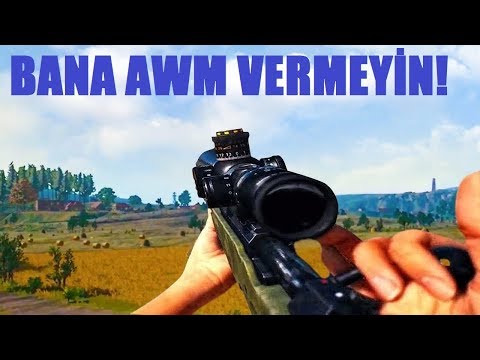 PUBG MOBİLE HİLE GİBİ OYNAMAK #1 M24&AWM! [SNİPER MODE]