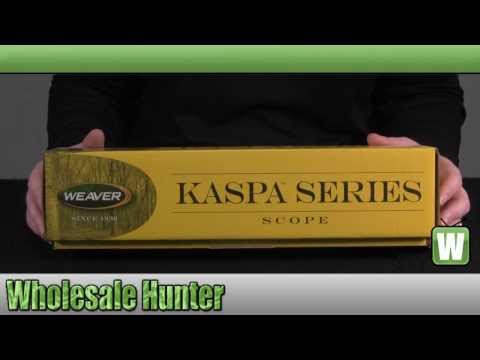 Weaver Kaspa Series 4-16x44mm Side Focus Ballistic-X Reticle Rifle Scope mfg# 849811