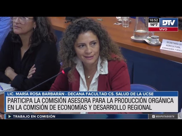Especialistas expusieron sobre el proyecto de ley que beneficiará a la producción orgánica