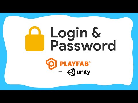 Easy login/register account system in Unity - Playfab tutorial (#6)