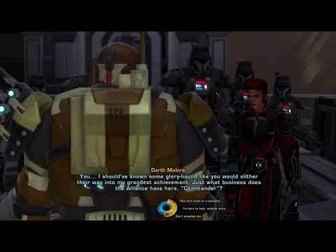 #SWTOR: The Nathema Conspiracy Male Bounty Hunter Theron Shan Romance