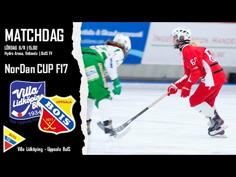 211106 NorDan Cup F17 Villa Lidköping BK - Uppsala BoIS