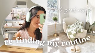 🍂 Re-Finding My Routine | Fall Morning Routine, Resetting in a New Space, Working Out
