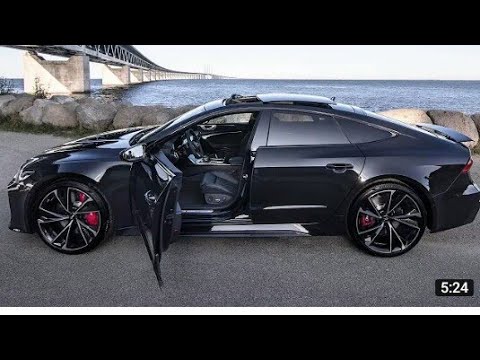 STUNNING 2021 AUDI RS7 - MOST BEAUTIFUL CAR EVER? BLACKED OUT V8TT 600HP BEAST - In Detail
