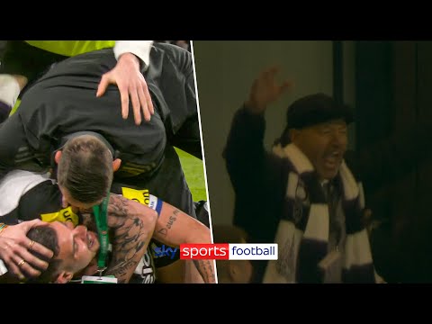 Full-time SCENES at Wembley as Newcastle WIN the Carabao Cup!