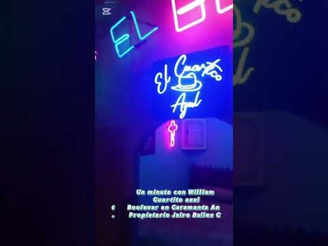 Un minuto con William. Cuartito azul del Bulevar. Caramanta Antioquia