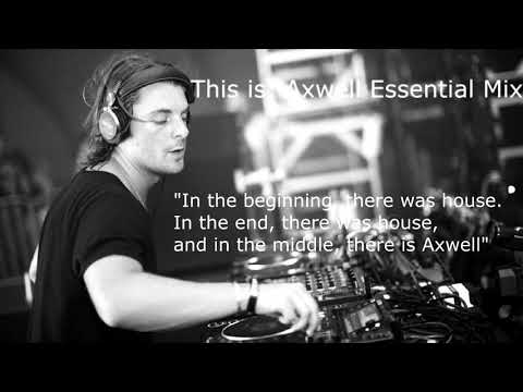 This is: Axwell - 2020 Essential Mix